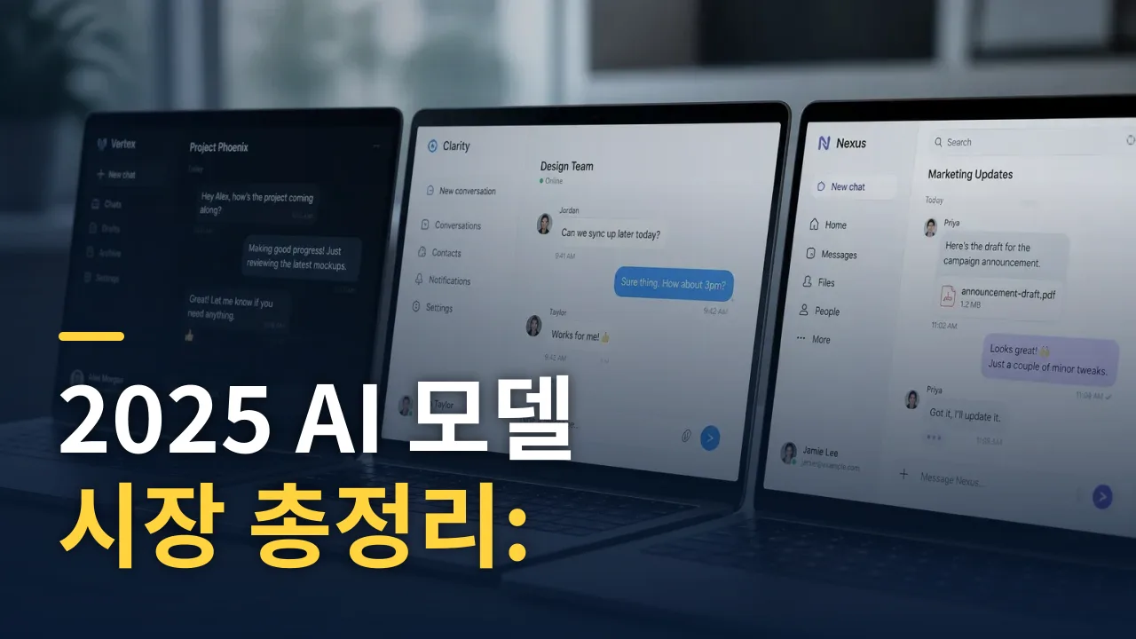 AI 모델 시장 총정리: GPT-5·Claude·Gemini 3강 구도와 SLM의 부상