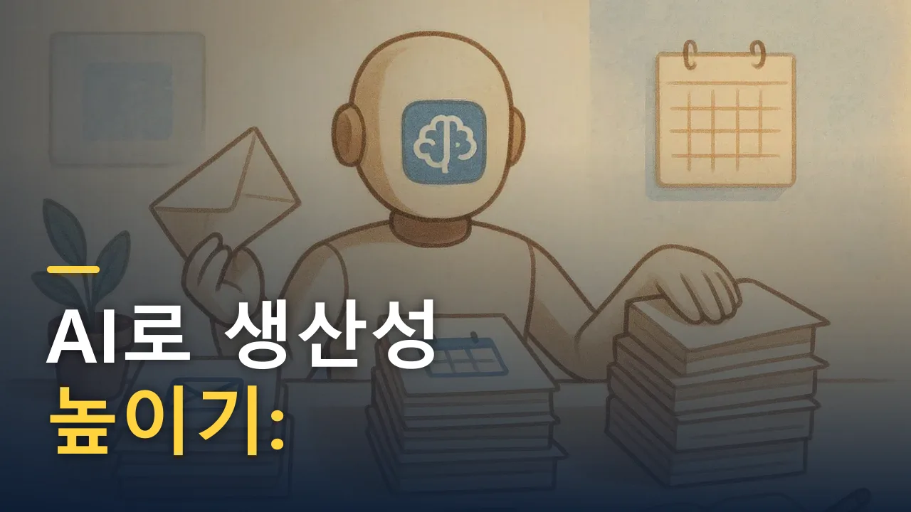 AI로 생산성 높이기: 이메일·일정·메모를 자동화하는 워크플로우