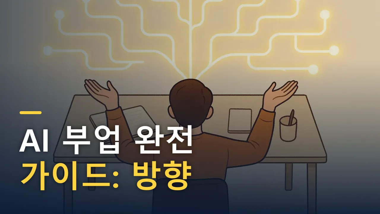 AI 부업 완전 가이드: 방향 선택부터 리스크 관리까지