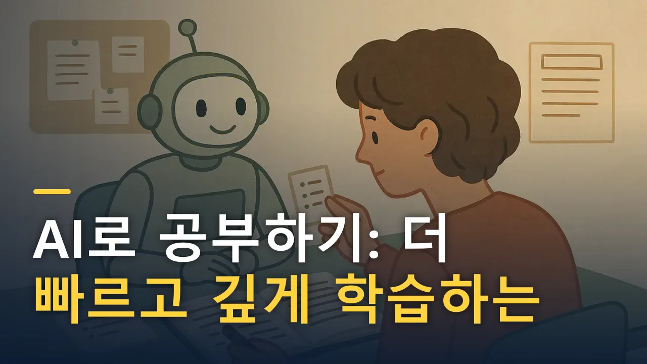 AI로 공부하기: 더 빠르고 깊게 학습하는 7가지 활용법
