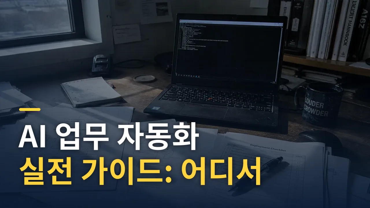 AI 업무 자동화 실전 가이드: 어디서 시작하고 어떻게 검증할까