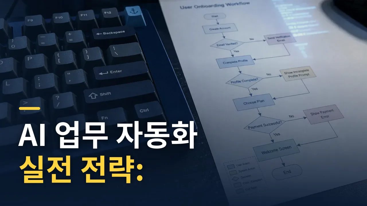 AI 업무 자동화 실전 전략: RPA부터 에이전틱 AI까지