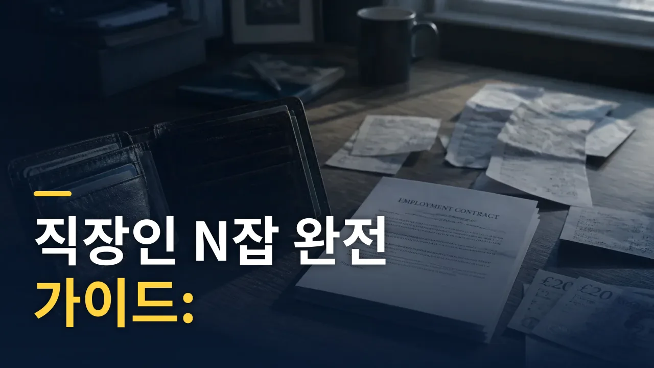 직장인 N잡 완전 가이드: 겸업금지·세금·실질 수익까지
