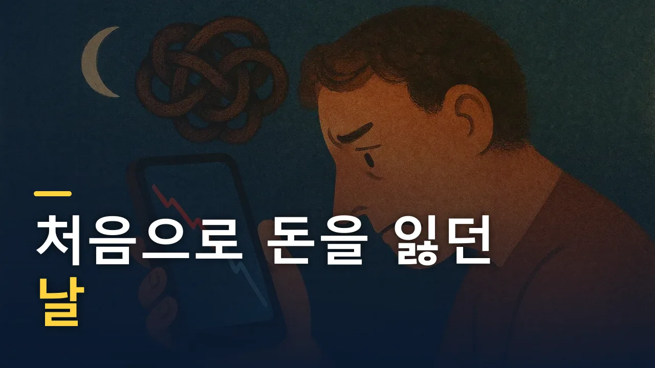처음으로 돈을 잃던 날