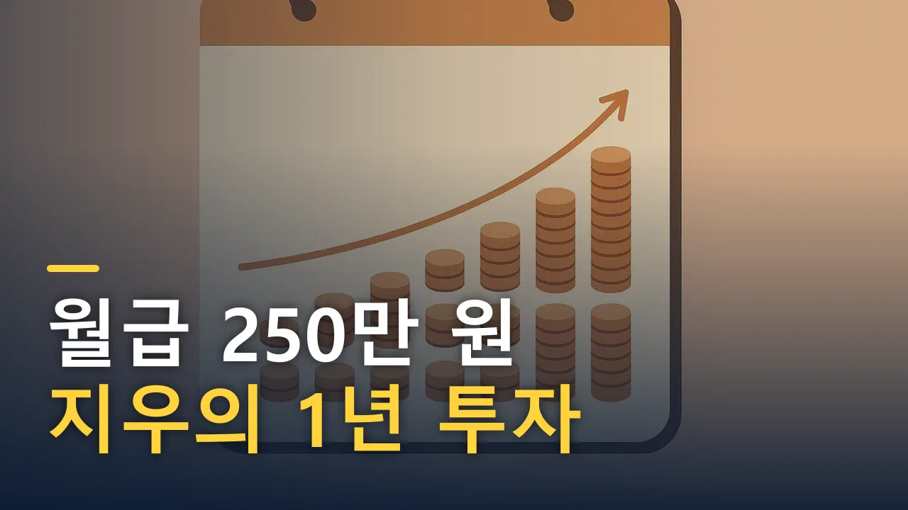 월급 250만 원 지우의 1년 투자 이야기: 적립식으로 버틴 365일