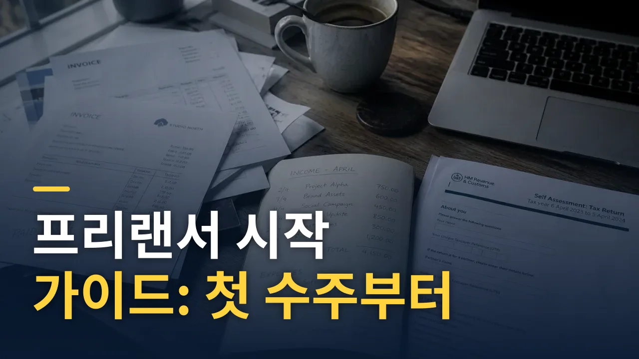 프리랜서 시작 가이드: 첫 수주부터 세금까지