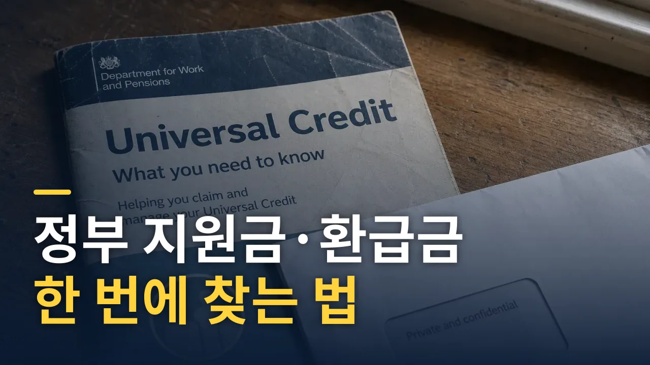 정부 지원금·환급금 한 번에 찾는 법 (5분 점검)
