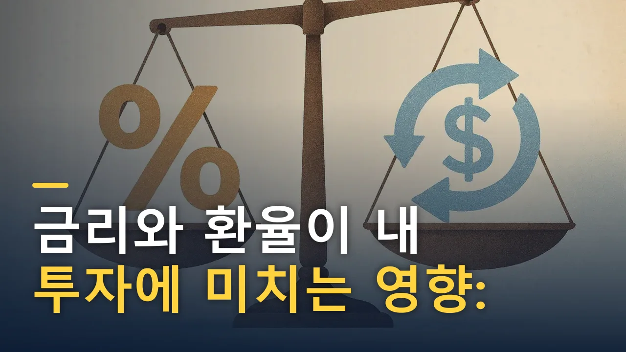 금리와 환율이 내 투자에 미치는 영향: 초보를 위한 거시경제 기초