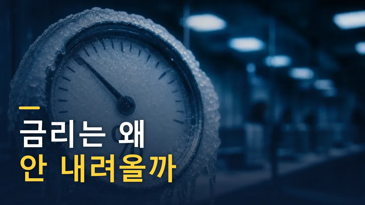 금리는 왜 안 내려올까 — 여덟 번째 동결이 내 통장에 보내는 신호