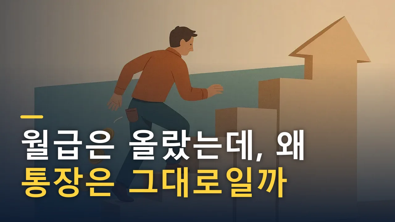 월급은 올랐는데, 왜 통장은 그대로일까