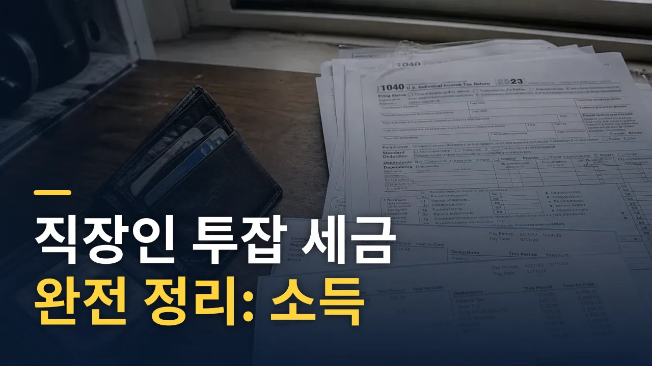 직장인 투잡 세금 완전 정리: 소득 유형부터 건강보험료까지