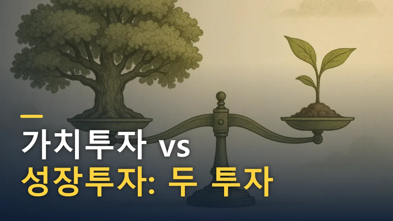 가치투자 vs 성장투자: 두 투자 스타일의 차이와 나에게 맞는 선택