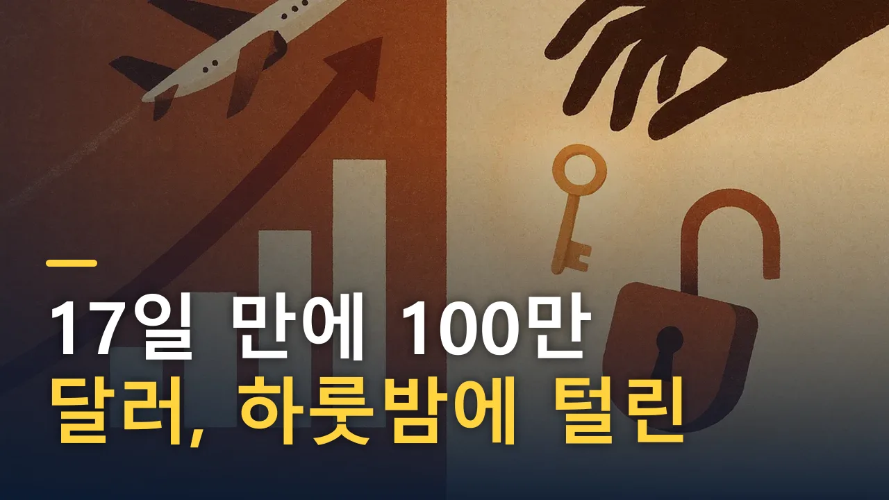 17일 만에 100만 달러, 하룻밤에 털린 앱 — 바이브 코딩 실화들
