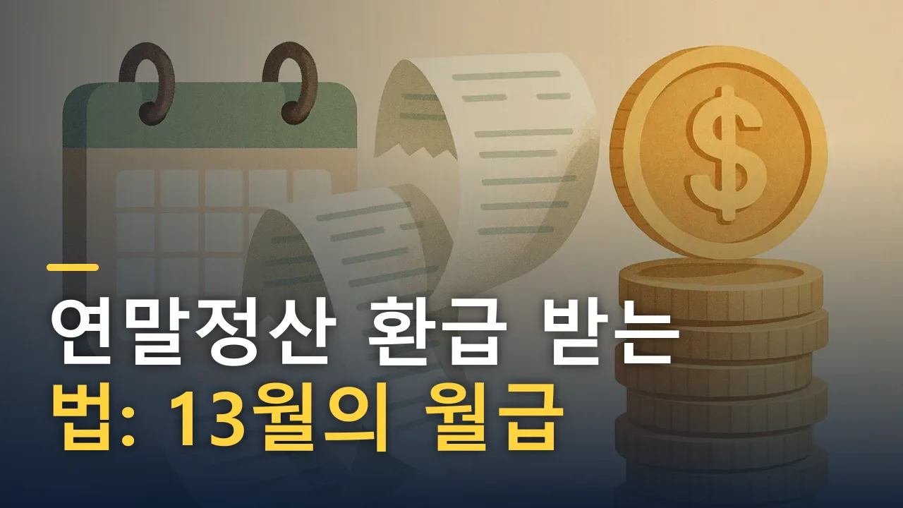 연말정산 환급 받는 법: '13월의 월급' 챙기는 기본 전략